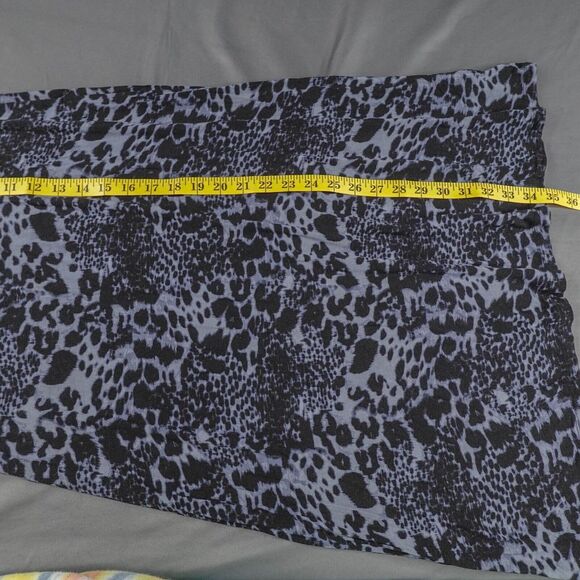 Kensie Womens Maxi Skirt Small Gray Goth Grunge Indie Statement Edgy Witchy Y2K - Picture 8 of 9